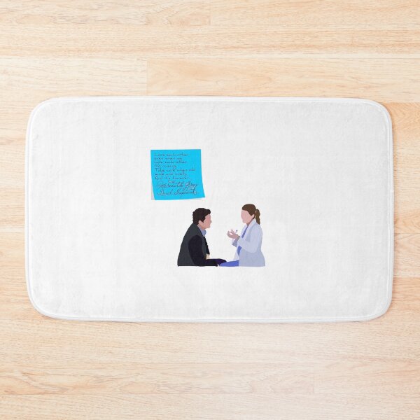 Item preview, Derek and Meredith Sticky Note Wedding designed and sold by erinsdrawings.