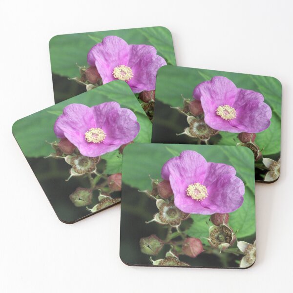 Item preview, Purple-flowered bramble designed and sold by pinkal.