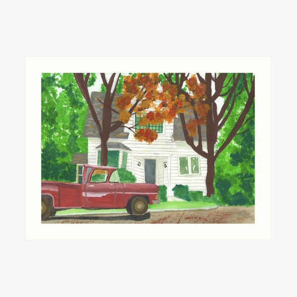 Bella Swan's House Twilight Art Print