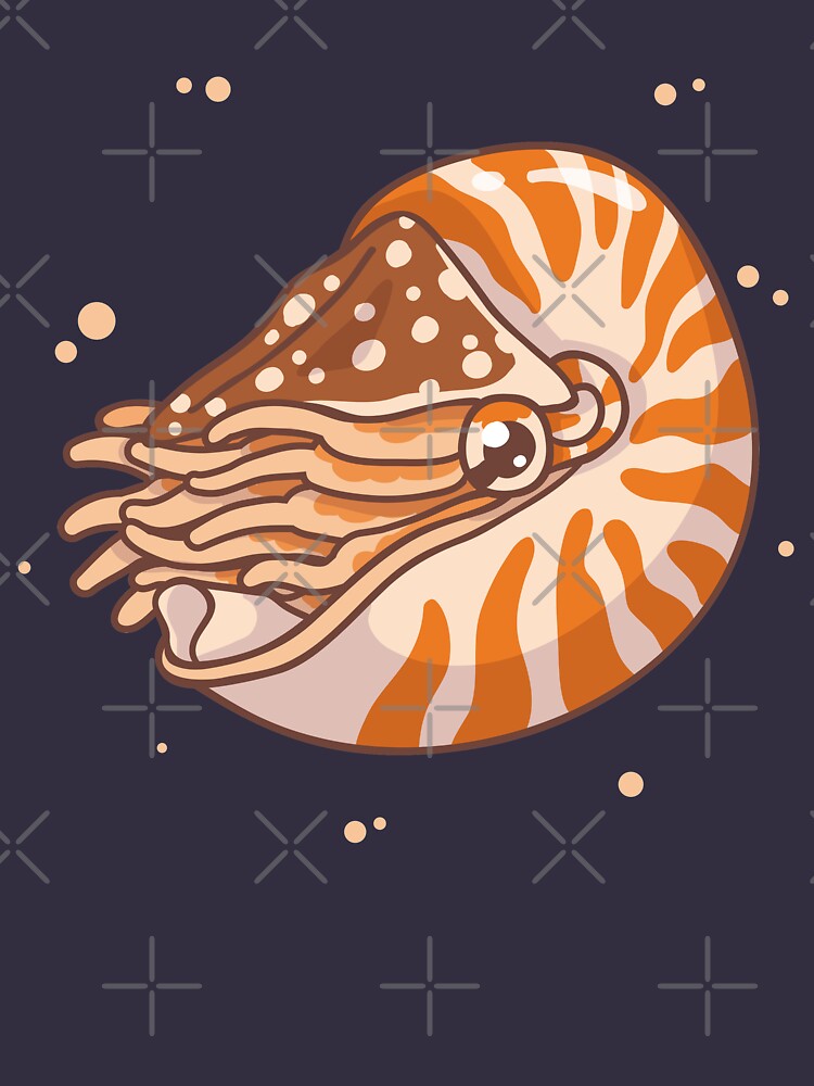 Chambered Nautilus (Huevember 2018) by bytesizetreas