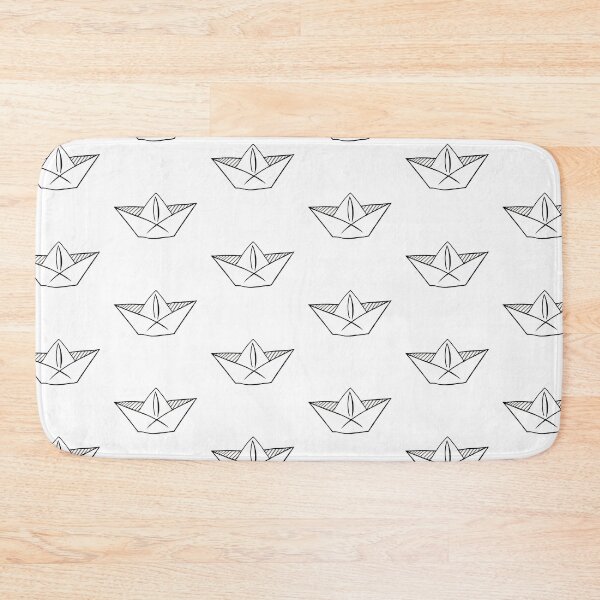 Item preview, paper boat doodle designed and sold by OddityArts.