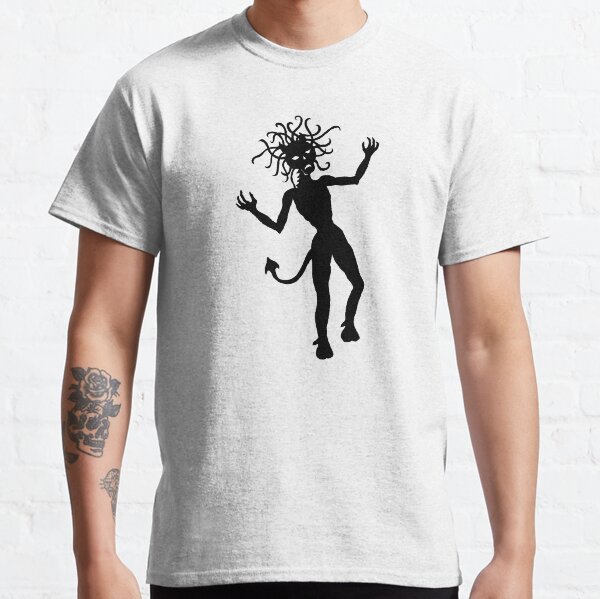 Fantasy Mythology Medusa Female Snake Demon Classic T-Shirt