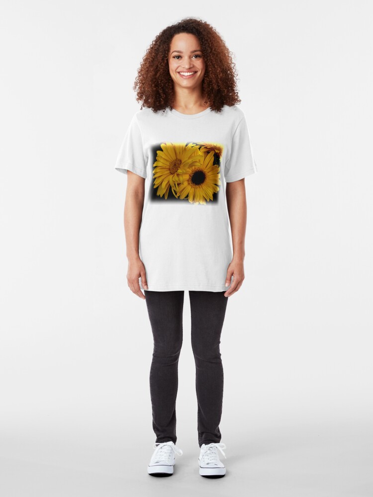 Alternate view of Shining Like The Sun Slim Fit T-Shirt