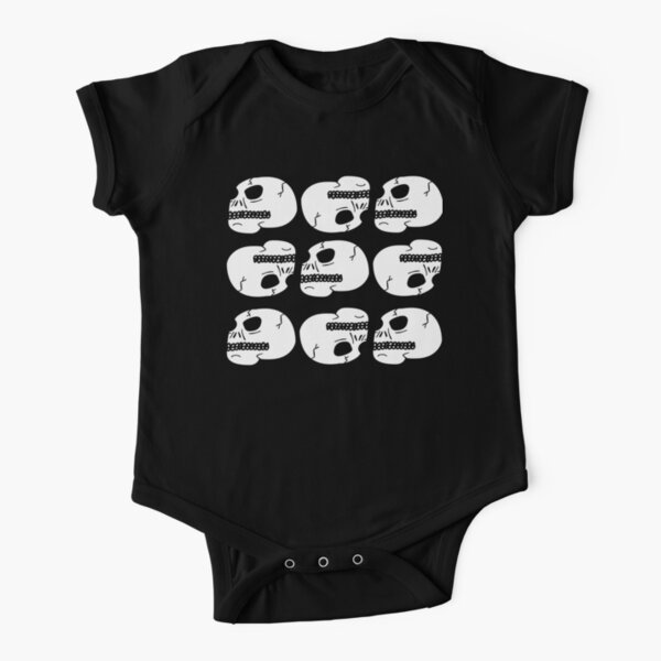 Skull With Worm Baby One Piece By Rueckema Redbubble