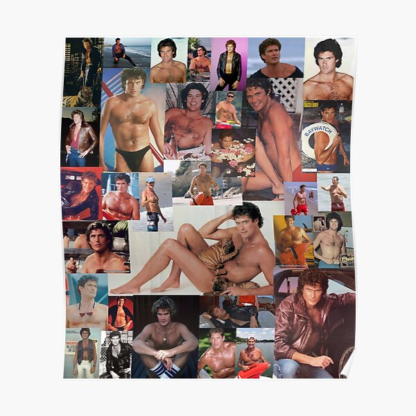 Hoff Brustcollage Poster
