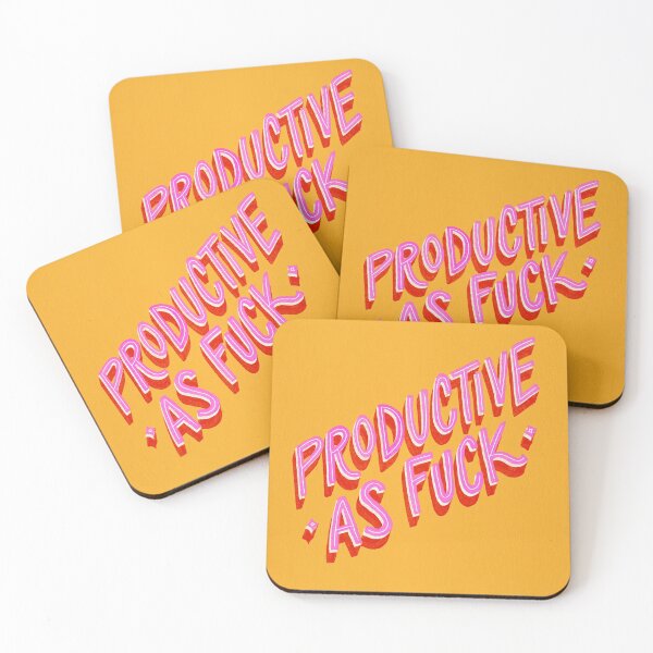 Item preview, Productive As Fuck – Melon Palette designed and sold by Cat Coquillette.