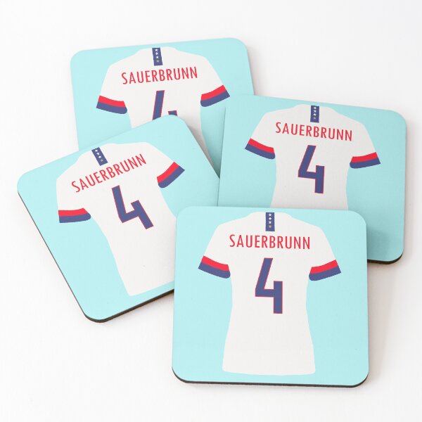 Item preview, Becky Sauerbrunn USWNT Jersey designed and sold by mappsart.