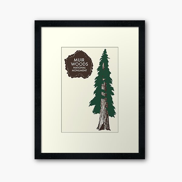 Item preview, Muir Woods Vintage Tourist Souvenir designed and sold by ourkid.