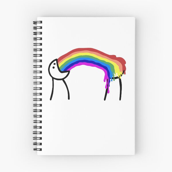 Item preview, I vomit rainbows designed and sold by RAWWR.