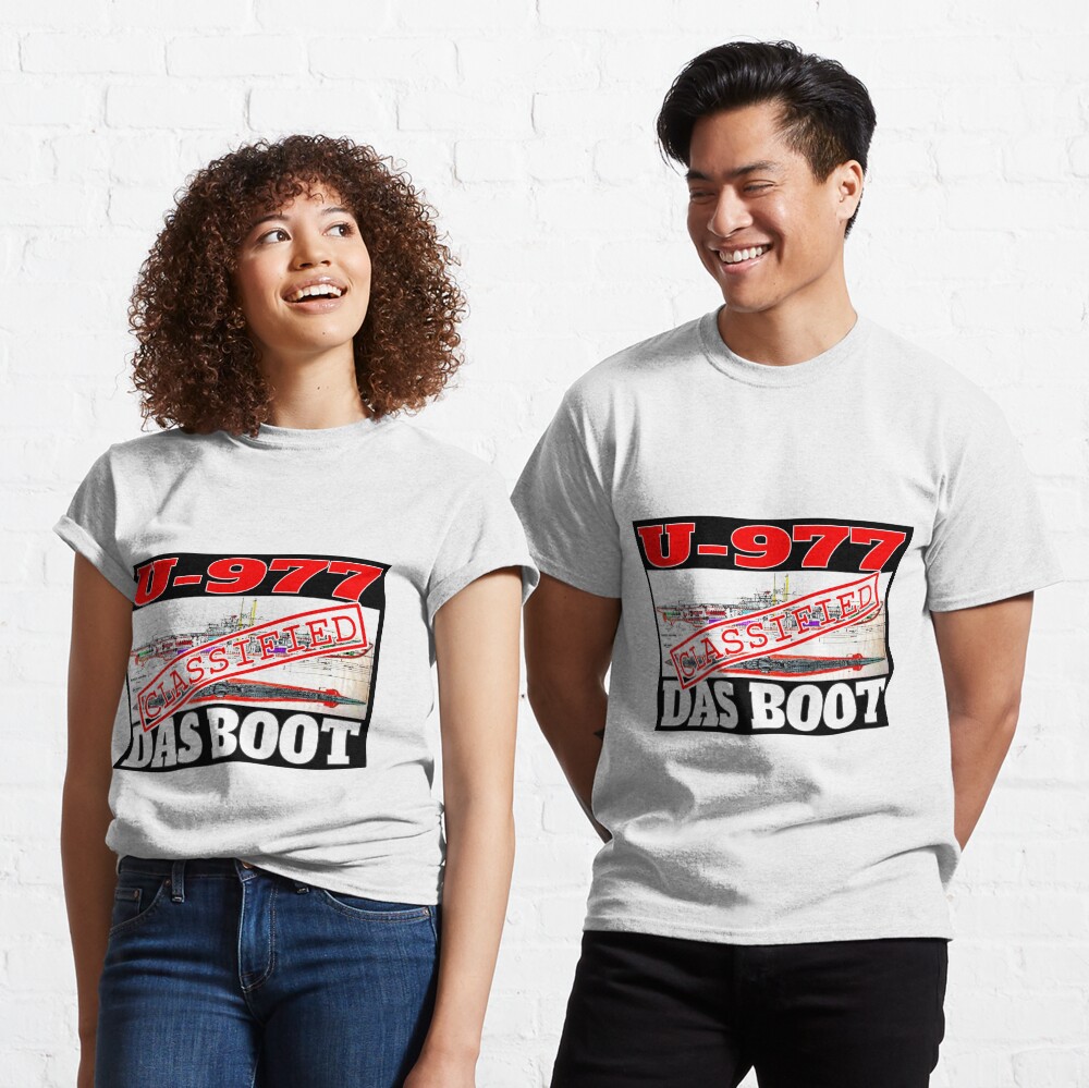 U-977 Das Boot Classified Camiseta clásica