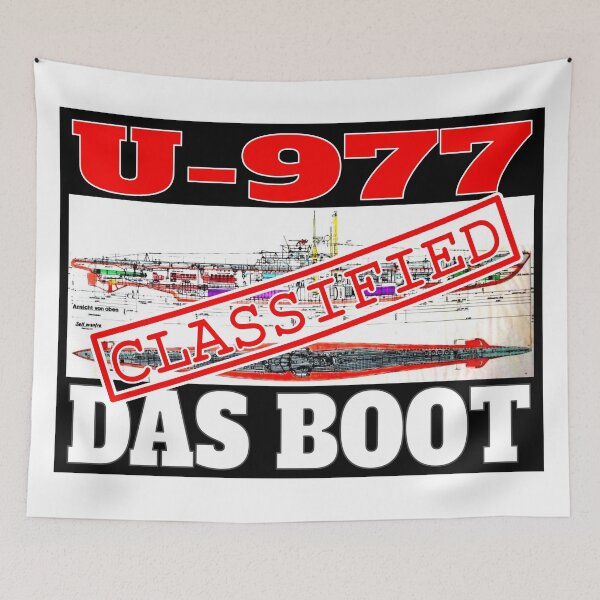 Item preview, U-977 Das Boot Classified designed and sold by warcollectionar.