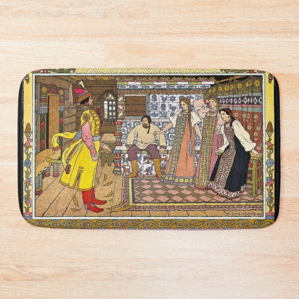 Item preview, Maria Morevna and Koschei the Wizard - Ivan Bilibin designed and sold by forgottenbeauty.