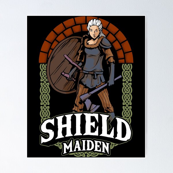  Viking Shield Maiden Female Warrior Norse Womens