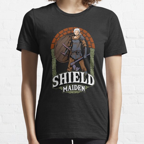 Viking Shieldmaiden T-Shirt, Norse Streetwear Women's Tee