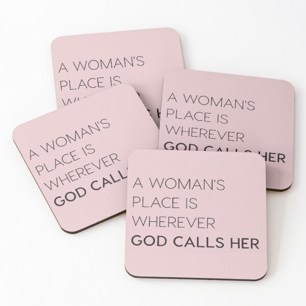 Item preview, A Woman's Place Is Wherever God Calls Her designed and sold by WorthyGoodsCo.