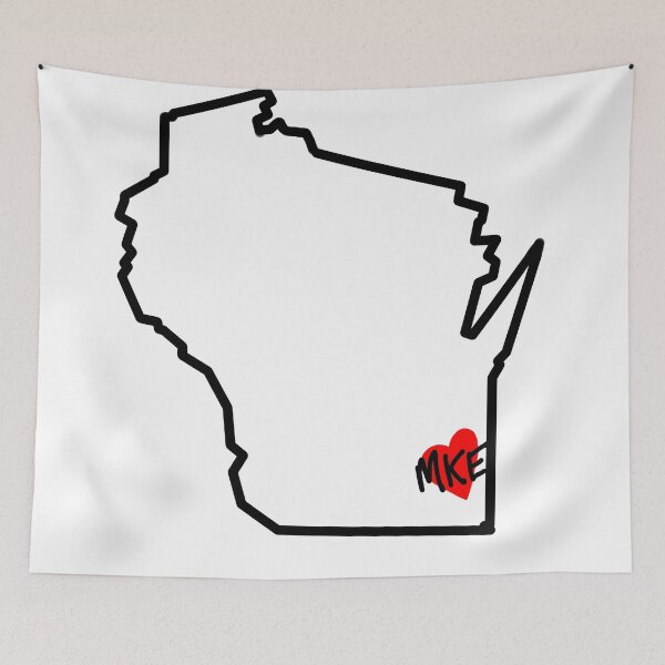 Item preview, Milwaukee Wisconsin MKE sticker Art designed and sold by Ryan Biddle.