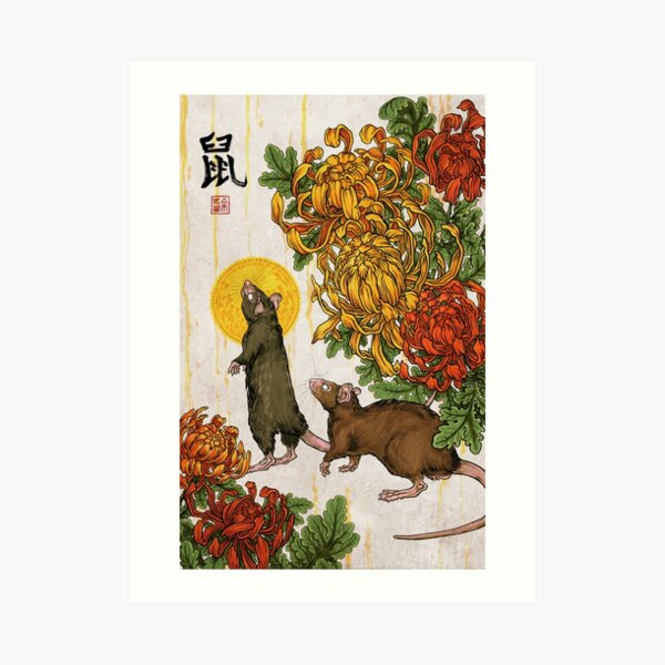 Year of the Rat Art Print