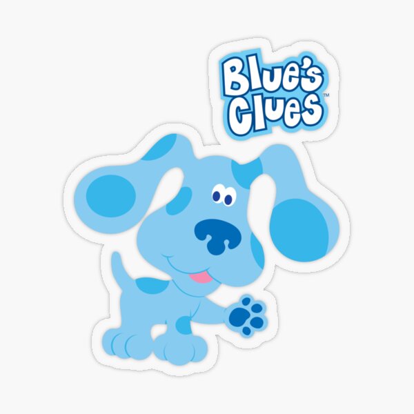 Blue Clues Stickers Redbubble - nick jr blue';s clues roblox