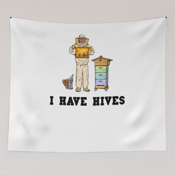 Item preview, Beekeeper Gift - Gift For Beekeeper - Funny Bee Gift - Beekeeper Shirt - I Have Hives designed and sold by Galvanized.