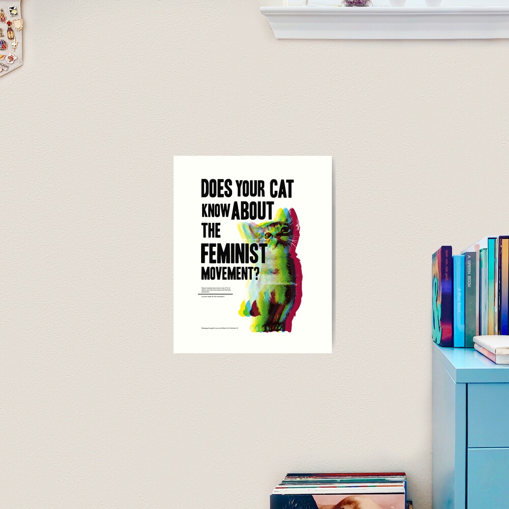 Is Your Cat Ready? Art Print