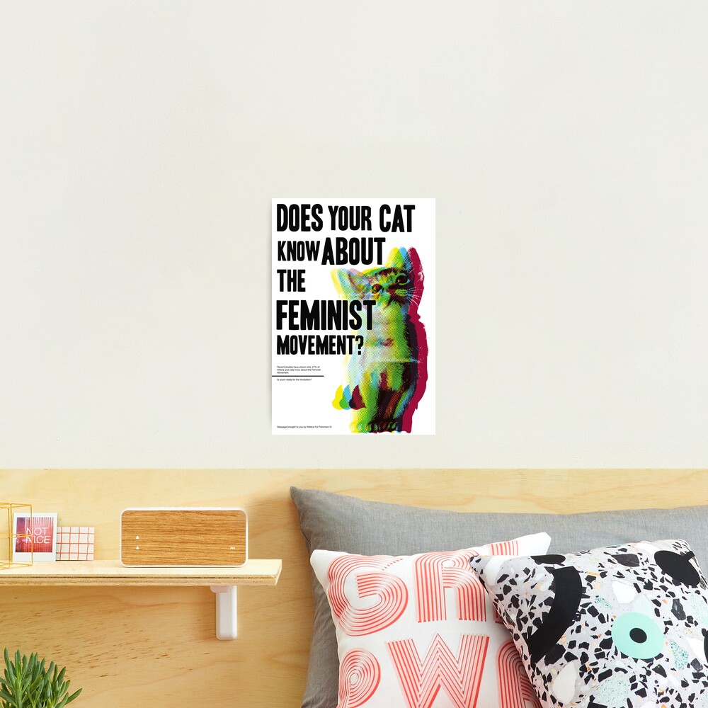 Is Your Cat Ready? Photographic Print