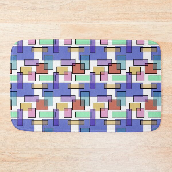 Item preview, Colorful Rectangles Pattern designed and sold by ChangingLight.