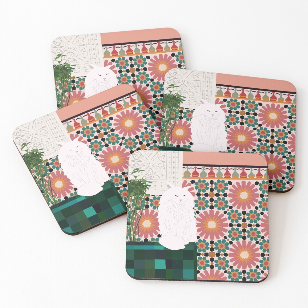 Item preview, Coasters (Set of 4) designed and sold by RikoKaniko.