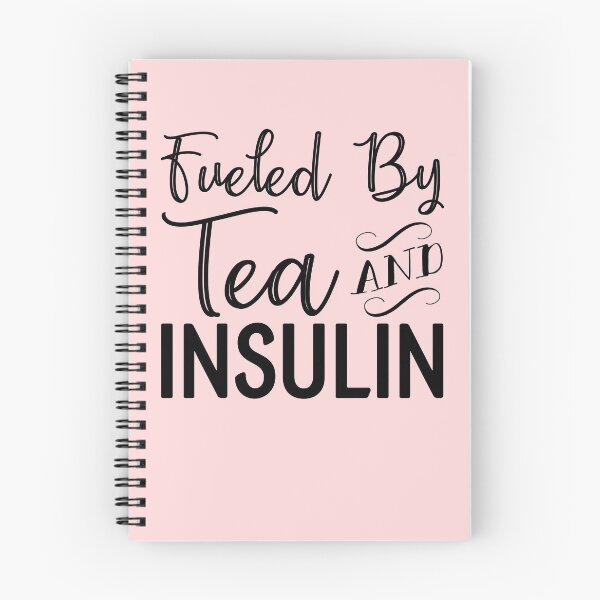 Item preview, Fueled By Tea And Insulin designed and sold by kamrankhan.