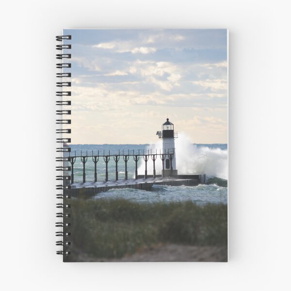 Item preview, St Joseph North Pier Lighthouse - 7 designed and sold by Debbie Mueller.