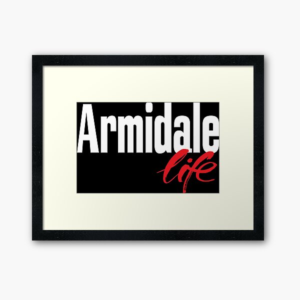 Armidale Life New South Wales Australia Raised Me Framed Art Print