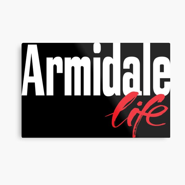 Armidale Life New South Wales Australia Raised Me Metal Print