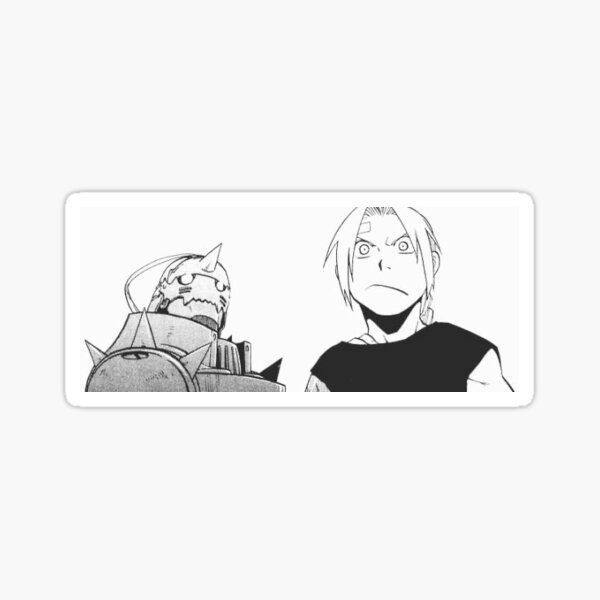 elric brothers Sticker