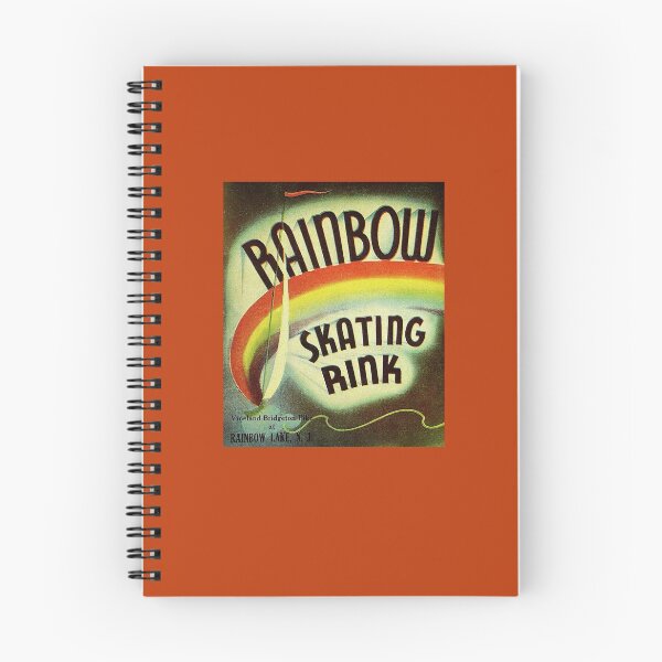 Item preview, Vintage Roller Rainbow Skating Rink Souvenir Sticker designed and sold by FuzzyHoney.