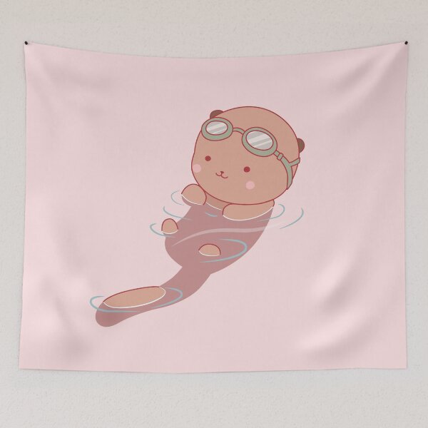 Item preview, Cute Sea Otter designed and sold by lumicloud.