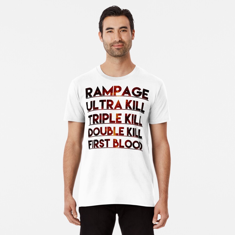 Rampage 1 Vinyl Baseball Shirt