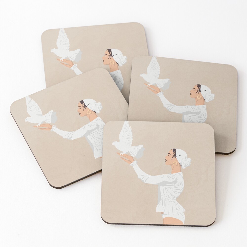 Item preview, Coasters (Set of 4) designed and sold by RikoKaniko.