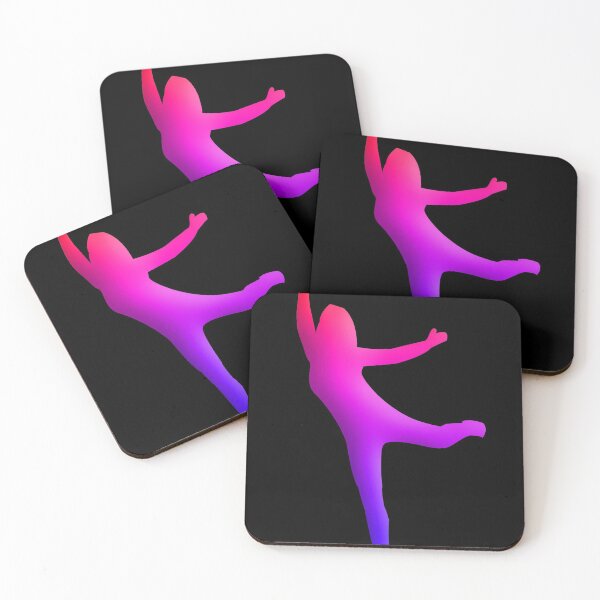 Item preview, Colourful dancing girl silhouette designed and sold by Corbitron.