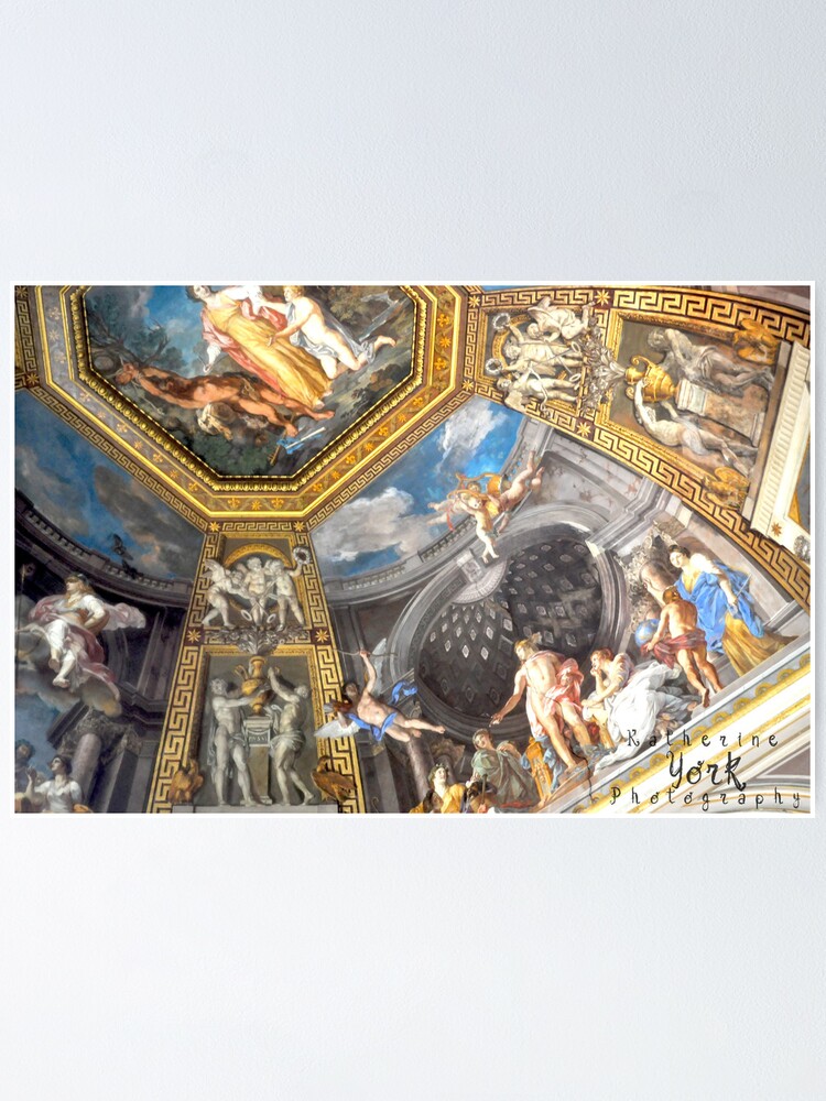 Sistine Chapel Ceiling 3 Poster By Katyork17 Redbubble