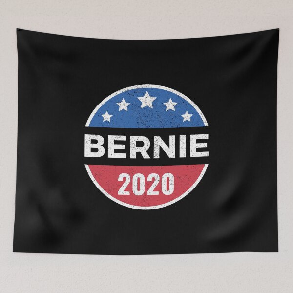 Item preview, Bernie Sanders 2020 in Vintage Button Style designed and sold by EstelleStar.