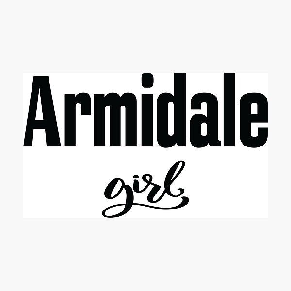 Armidale Girl New South Wales Australia Raised Me Photographic Print