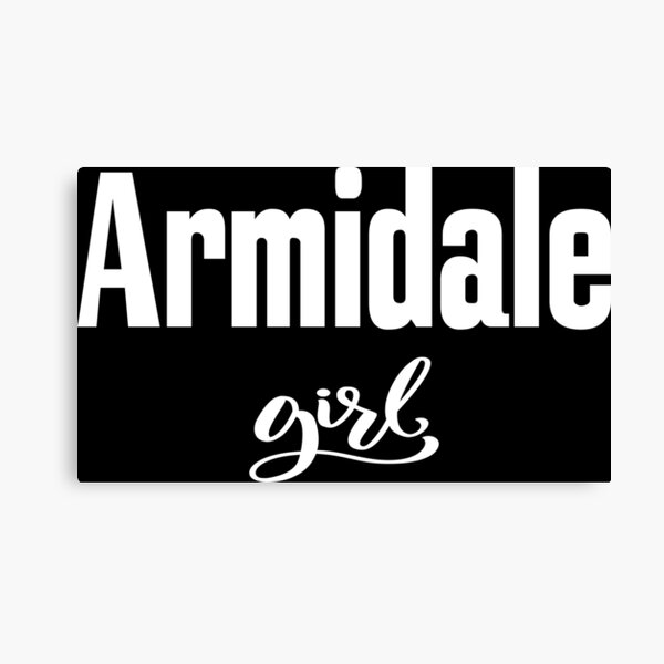 Armidale Girl New South Wales Australia Raised Me Canvas Print