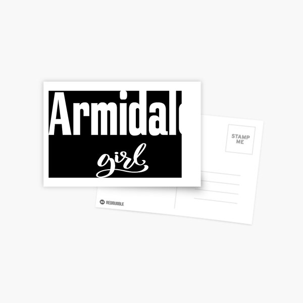 Armidale Girl New South Wales Australia Raised Me Postcard
