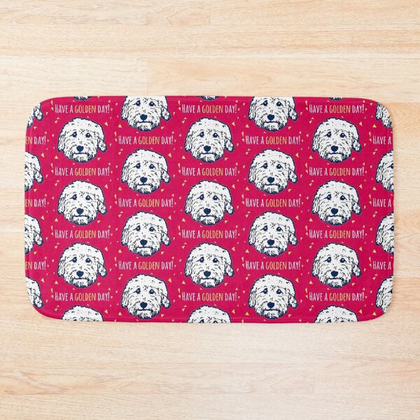 Item preview, Have a Goldendoodle day in pink - Goldendoodle gifts - Happy Goldendoodle dog - Dood dog mom designed and sold by smooshfaceutd.