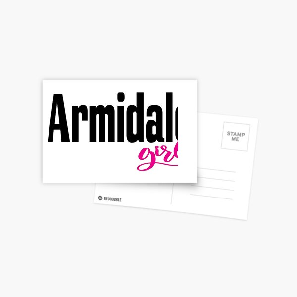 Armidale Girl New South Wales Australia Raised Me Postcard
