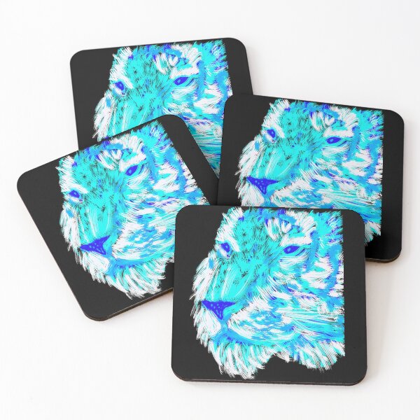 Item preview, Ice Tiger in Blue designed and sold by Personal Product Designers.