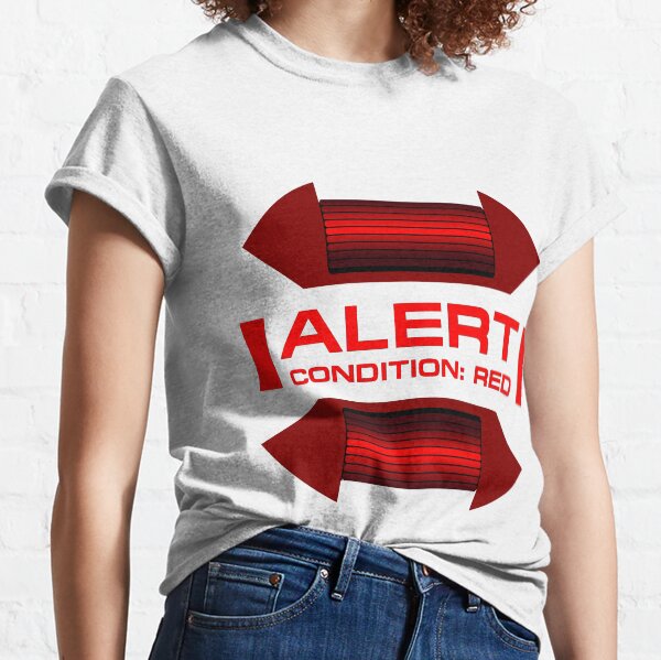 RED ALERT: Star Trek and Beyond Classic T-Shirt