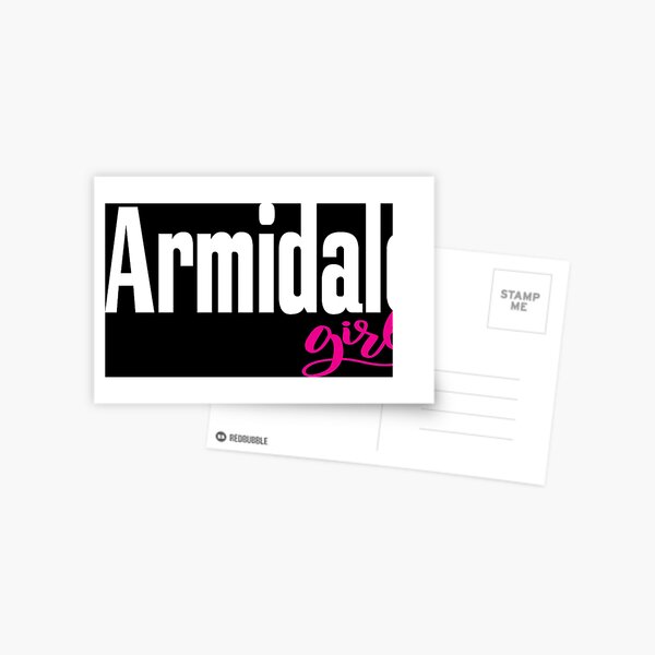 Armidale Girl New South Wales Australia Raised Me Postcard
