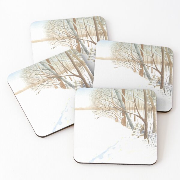 Item preview, Snowshoeing the Forest's Edge designed and sold by BeyondThePOST.