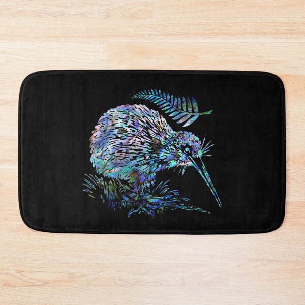 Item preview, NEW ZEALAND: KIWI AND FERN PAUA designed and sold by Madjack Tees Kiwi SuperStore.