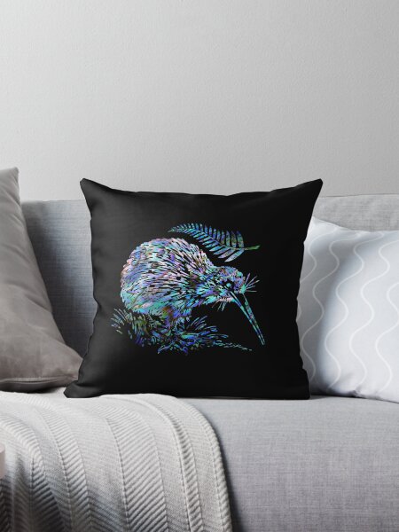 Item preview, NEW ZEALAND: KIWI AND FERN PAUA designed and sold by Madjack Tees Kiwi SuperStore.